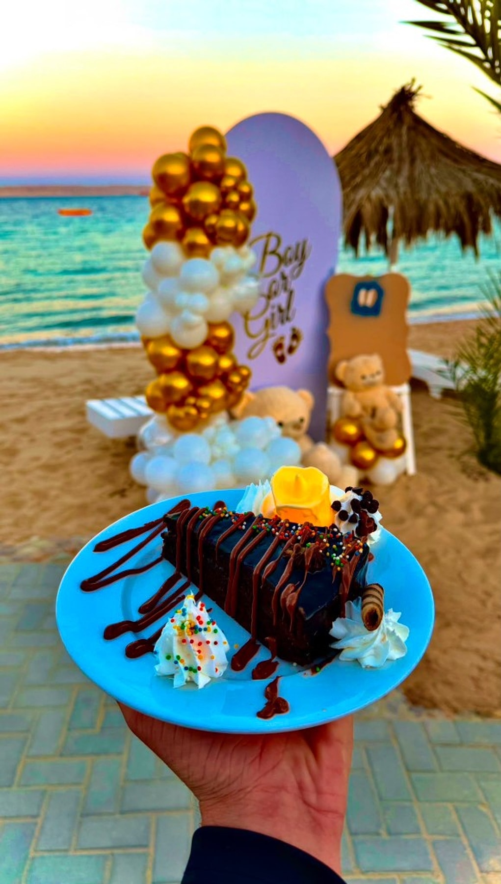 Dessert served at Mamma Mia